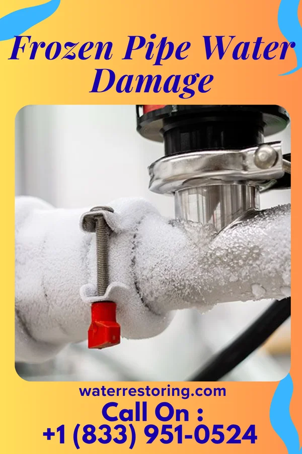 Frozen Pipe Water Damage in Englewood, PA